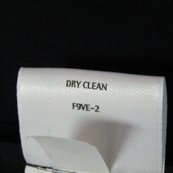 Eileen Fisher Black Textured Silk Blend Jacket Women Size XS Magnetic Snap Front - Picture 11 of 13